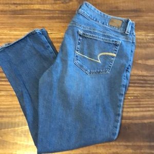 American Eagle crop jeans